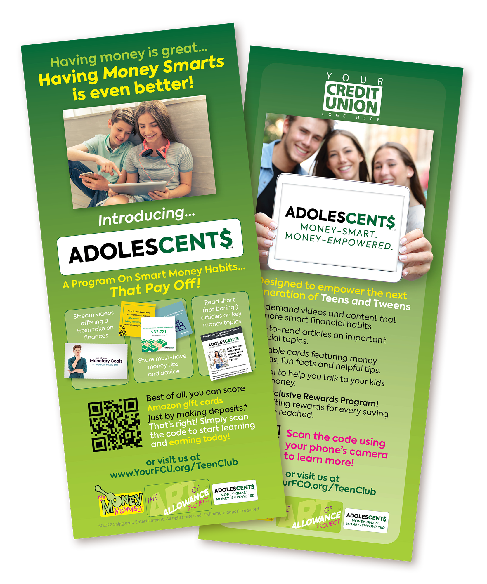 Adolescent$ Counter Card