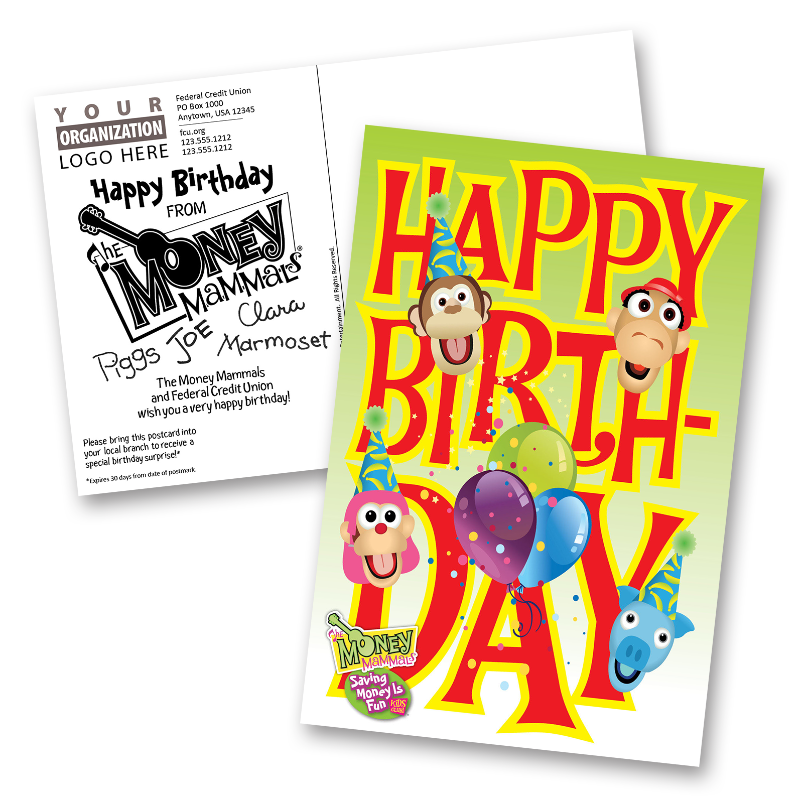 Birthday Postcard